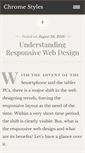 Mobile Screenshot of chromestyles.com